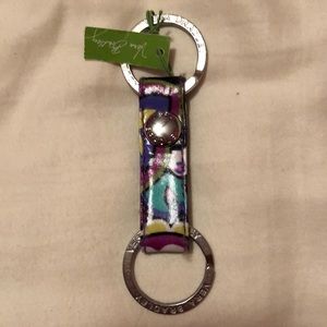 NWT! Vera Bradley Twice as Nice Keychain!
